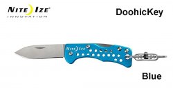 Schlüsselanhänger Messer Nite Ize DoohicKey Key Blau