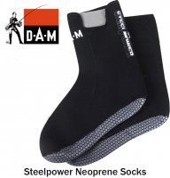 Neoprēna zeķes DAM Steelpower biezums 3.5mm