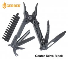 Gerber Center-Drive Daugiafunkcis įrankis su antgalių rinkiniu Gerber Center-Drive Daugiafunkcis įrankis su antgalių rinkiniu