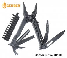 Gerber Center-Drive Multitool Bit Set Black