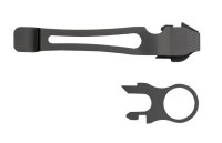 Klips i pierścień do smyczy Leatherman Czarny