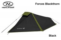 Highlander Forces Blackthorn 1 man tent Black