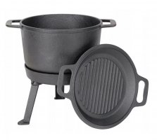 Rossner ketaus puodas 3in1, 12 l