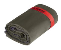 Toalla de secado rápido Alpinus Tarifa, 75 x 150 cm, verde oscuro