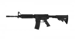 Dummy AR-15 carbine with Picatinny Polymer rail Black