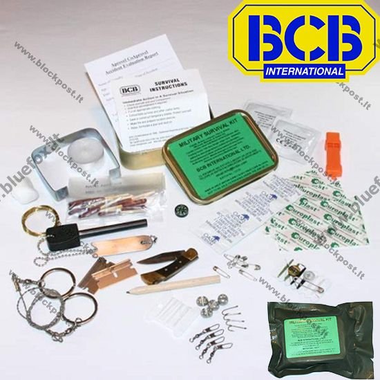 BCB 23 Piece Military Survival Kit BCB 23 Piece Military Survival