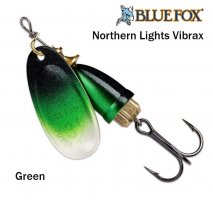 Blue Fox Northern Lights Vibrax Green блесна