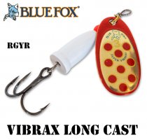 Obrotówka Vibrax Long Cast RGYR
