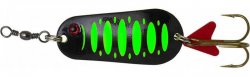 DAM Effzett spoon FLUO YELLOW/BLACK UV