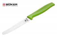 Boker Green kitchen knife - serrated with a rounded tip