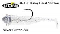 Приманка Storm 360GT Coastal Biscay Coast Minnow Silver Glitter