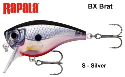 Vobleris Rapala BX Brat BXB03S Silver 5 cm/ 5g