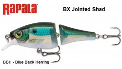 Wobler Rapala BX Jointed Shad BXJSD Blue Back Herring