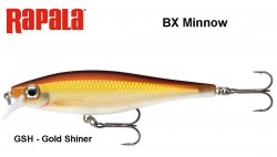 Vobleris Rapala BX Minnow BXM Gold Shiner