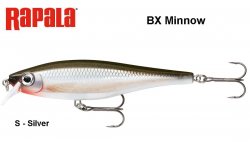 Vobleris Rapala BX Minnow BXM Silver