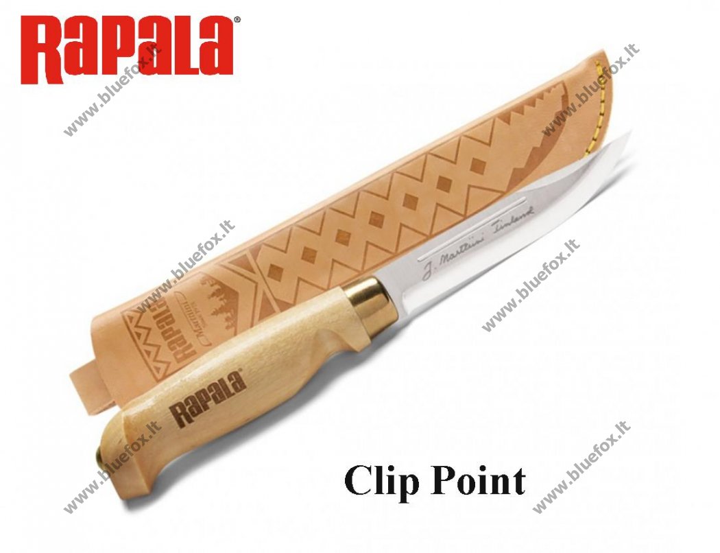Rapala Clip Point medžioklinis peilis - Spauskite ant paveikslėlio norint uždaryti