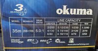 Ritė Okuma Carbonite 2M CBR-335m Match