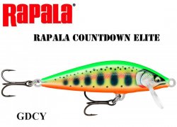 Vobleris Rapala CountDown Elite GDCY