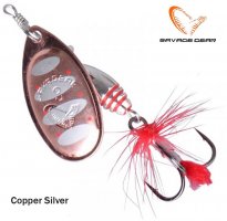 Savage gear spinner Rotex Copper Silver