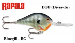Rapala DT(Dives-To) voblers DT10BG Bluegill