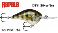 Rapala DT(Dives-To) voblers DT10PEL Live Perch