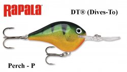 Rapala DT(Dives-To) vobleris DT14P Perch