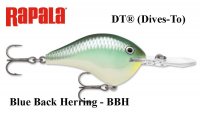 Воблер Rapala Dives-To DT16BBH Blue Back Herring