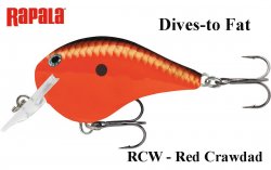 Rapala vobleris Dives-To Fat DTFAT RCW