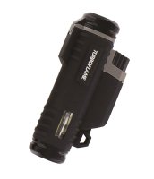 Žiebtuvėlis Highlander Outdoor Turbo Twin Flame Juodas