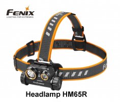 Fenix HM65R LED Įkraunamas galvos žibintuvėlis