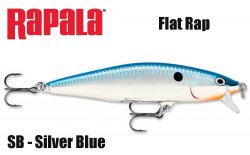 Rapala Flat Rap vobleris SB