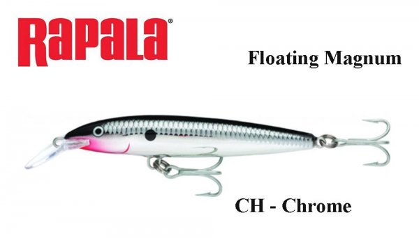 Wobler Rapala Floating Magnum ​Chrome [02-FMAG-CH]