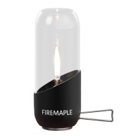 Fire Maple Orange Gas Dujinė lempa, juoda