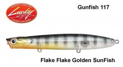 Воблер Lucky Craft Gunfish 117 Flake Flake Golden Sun Fish Воблер Lucky Craft Gunfish 117 Flake Flake Golden Sun Fish