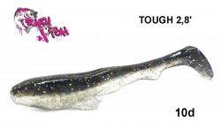 Weicher Köder Crazy Fish Tough 2.8 7.0 cm 10d