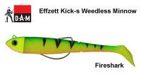 Gummifische DAM Effzett Kick-S Minnow Fireshark