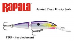 Vobleris Rapala Jointed Deep Husky Jerk PDS