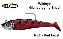 Guminukai Storm WildEye Giant Jigging Shad 23cm REF Red Frost