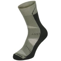 Trekking socks, 'Arber', OD green (13413)