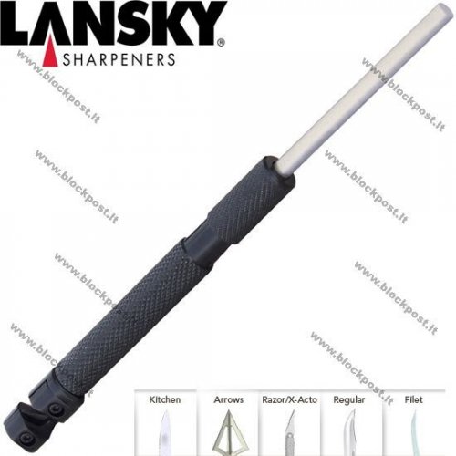 Lansky - Diamond/Carbide Tactical Sharpening Rod LCD02 [04-LCD02]