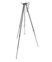 Mil-Tec stand above fire