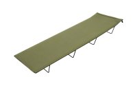 Mil-Tec Tērauda Saliekamā Kempinga Gulta Olive 180 x 60 cm