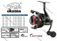 Ritė Okuma Ceymar CXT-30 Match FD 6+1bb