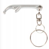 Schlüsselanhänger, Flaschenöffner, Aluminium 27093