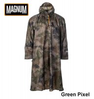 Palapinsiaustė Magnum Tundra Poncho Green Pixel