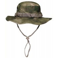 US GI Bush hat, rip stop, chin strap, HDT camo 10714E