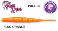 Gummifisch mit Geruch Crazy fish Polaris 10.0 cm FLUO ORANGE