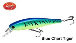 Wobbler Lucky Craft Pointer SP Suspending Jerkbait Blue Chart Tiger