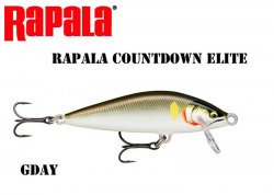 Vobleris Rapala CountDown Elite GDAY