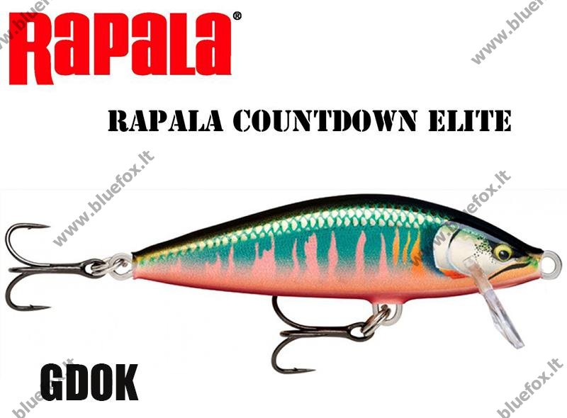 Vobleris Rapala CountDown Elite GDOK - Spauskite ant paveikslėlio norint uždaryti